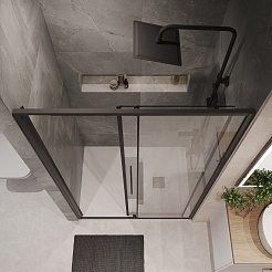 Niagara Душевая дверь в нишу Nova 130x195 NG-84-13AB – фотография-6